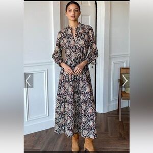 Emerson Fry Thalia Frances Maxi Dress, Size XS